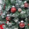 Unyqoos® Onbreekbare rode kerstballen set voor veelzijdige kerstboomversiering
