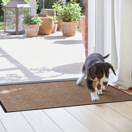 Unyqoos® Antislip en wasbare deurmat van 40x60 cm voor binnen en buiten gebruik