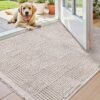 550x550-31685.jpg Unyqoos® Wasbare en ultradunne deurmat voor binnen en buiten met antislip achterkant 50 x 80 cm