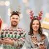 Unyqoos® Feestelijke haarband met rendiergewei voor Kerst en andere gelegenheden