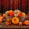 550x550-31752.jpg Unyqoos® Set van 24 decoratieve pompoenen in warme herfstkleuren voor binnen