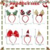 550x550-31756.jpg Unyqoos® Set van zes kleurrijke kersthaarbanden met diverse feestelijke ontwerpen
