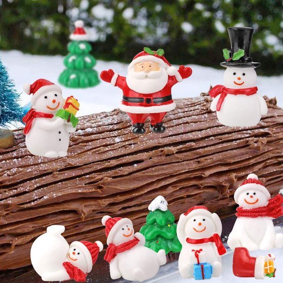 550x550-31768.jpg Unyqoos® Set van 14 Mini Kerstdecoraties voor Sprookjestuin en Poppenhuis