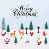 550x550-31774.jpg Unyqoos® Set van 24 Miniatuur Kerstfiguren voor Feestelijke Tafeldecoratie