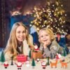 550x550-31776.jpg Unyqoos® Set van 24 Miniatuur Kerstfiguren voor Feestelijke Tafeldecoratie