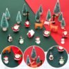 550x550-31778.jpg Unyqoos® Set van 24 Miniatuur Kerstfiguren voor Feestelijke Tafeldecoratie