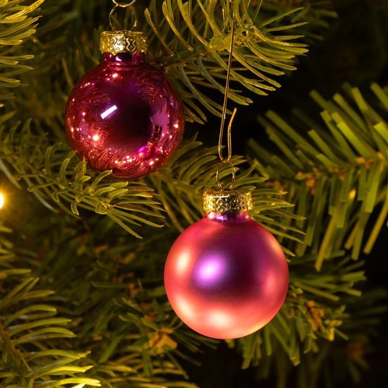 550x550-31820.jpg Unyqoos® Set van 40 stijlvolle mini kerstballen van glas voor kerstversiering