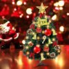 Unyqoos® Mini LED Kunstkerstboom van 30 cm voor Tafeldecoratie en Feestelijke Sfeer