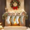 550x550-31845.jpg Unyqoos® Set van vier grote gebreide kerstkousen voor een sfeervolle decoratie