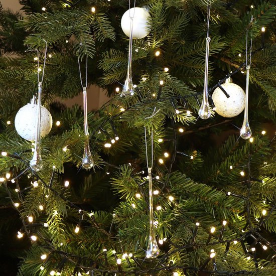 550x550-31862.jpg Unyqoos® Set van 6 glazen ijsdruppel kerstboomhangers voor sfeervolle decoratie