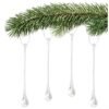 550x550-31865.jpg Unyqoos® Set van 6 glazen ijsdruppel kerstboomhangers voor sfeervolle decoratie