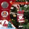 Unyqoos® Feestelijke Kerstsokken Set met Sneeuwman en Rendier Motieven voor Decoratie