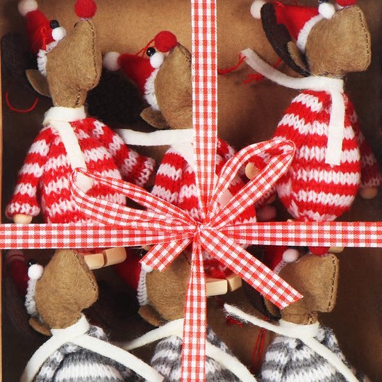 550x550-31908.jpg Unyqoos® Set van 6 decoratieve kerstboomversieringen met Scandinavisch ontwerp