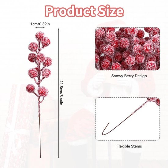 550x550-31925.jpg Unyqoos® Set van 20 rode sneeuwbessentakken voor sfeervolle kerstdecoratie