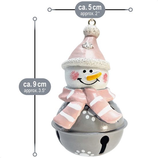 Unyqoos® Sfeervolle 3-delige Kerstdecoratieset met Kerstman, Sneeuwpop en Rendier