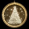 550x550-31966.jpg Unyqoos® Sfeervolle 3D Kerstboom Raamverlichting met Warm Wit Licht voor Binnen en Buiten