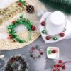 Unyqoos® Feestelijke kerstaccessoireset voor dames met haarband en sieraden