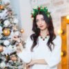 Unyqoos® Feestelijke kerstaccessoireset voor dames met haarband en sieraden
