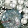 Unyqoos® Set van vier decoratieve takken met appels voor feestelijke kerstversiering