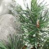 Unyqoos® Set van vier decoratieve takken met appels voor feestelijke kerstversiering