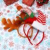 550x550-32026.jpg Unyqoos® Set van 6 Kerst Hoofdbanden met Rendiergewei en Feestelijke Motieven