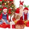 550x550-32027.jpg Unyqoos® Set van 6 Kerst Hoofdbanden met Rendiergewei en Feestelijke Motieven