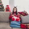 Unyqoos® Set van zes feestelijke kersthaaraccessoires voor kinderen en volwassenen