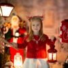 Unyqoos® Feestelijke haaraccessoires met rendiergewei en bloemen voor diverse gelegenheden