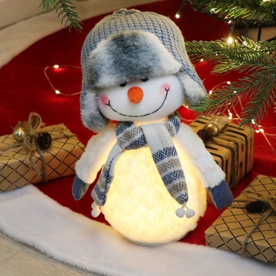 550x550-32157.jpg Unyqoos® Schattige led-sneeuwpop voor sfeervolle kerstdecoratie in huis