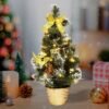 Unyqoos® Compacte kunstkerstboom met LED-verlichting voor sfeervolle decoratie