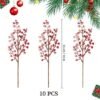 550x550-32165.jpg Unyqoos® Set van 10 decoratieve sneeuwrode bessentakken voor kerstdecoratie