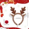 Unyqoos® Feestelijke hoofdband met rendiergewei voor Kerst en andere gelegenheden
