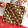 Unyqoos® Set van 49 glanzende kerstballen voor veelzijdige feestdecoratie