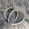Unyqoos® Bruidshoofdband met Parelversiering voor Bruiloft en Vrijgezellenfeest Elegantie