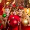 Unyqoos® Feestelijke rendier haarbanden met glitters en gewei voor kerst en carnaval