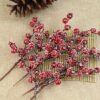 550x550-32257.jpg Unyqoos® Set van 14 decoratieve rode bessen voor feestelijke en creatieve toepassingen