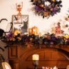 Unyqoos® Halloween-slinger met LED-licht en onbreekbare ornamenten voor feestelijke decoratie