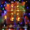 Unyqoos® Feestelijke LED Kerstraamverlichting met Batterij en Zuignap voor Binnen en Buiten