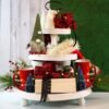 Unyqoos® Gezellige handgemaakte kerstgnome voor sfeervolle feestdecoratie