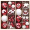 550x550-32392.jpg Unyqoos® Set van 50 onbreekbare kerstballen in rood en wit voor traditionele kerstdecoratie