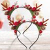Unyqoos® Feestelijke Kerstgewei Haarbanden Set voor Dames en Kinderen
