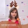 Unyqoos® Feestelijke rendiergewei haarbanden voor kinderen en volwassenen