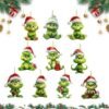 550x550-32406.jpg Unyqoos® Set van 10 feestelijke kerstdecoraties voor een magische kerstsfeer