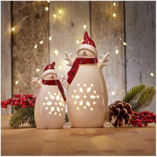 550x550-32529.jpg Unyqoos® Set van 2 decoratieve LED sneeuwpoppen met timerfunctie voor sfeerverlichting