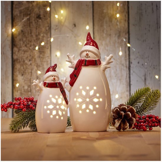 550x550-32529.jpg Unyqoos® Set van 2 decoratieve LED sneeuwpoppen met timerfunctie voor sfeerverlichting