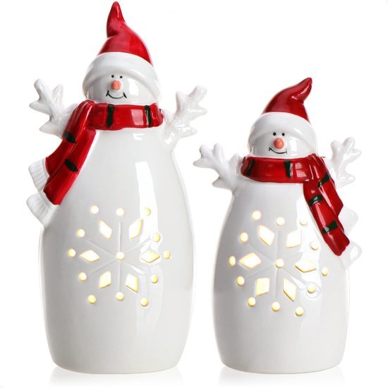 550x550-32531.jpg Unyqoos® Set van 2 decoratieve LED sneeuwpoppen met timerfunctie voor sfeerverlichting