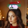Unyqoos® LED Verlichte Kerst Haarband voor Feestelijke Gelegenheden en Kostuums
