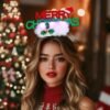 Unyqoos® LED Verlichte Kerst Haarband voor Feestelijke Gelegenheden en Kostuums