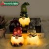 550x550-32571.jpg Unyqoos® Set van 3 verlichte pluche kabouterfiguren voor sfeervolle kerstdecoratie