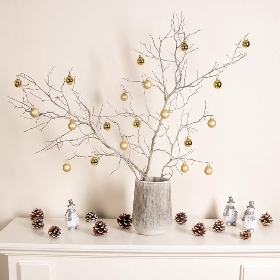 550x550-32580.jpg Unyqoos® Set van 40 stijlvolle mini kerstballen van glas voor kerstdecoratie